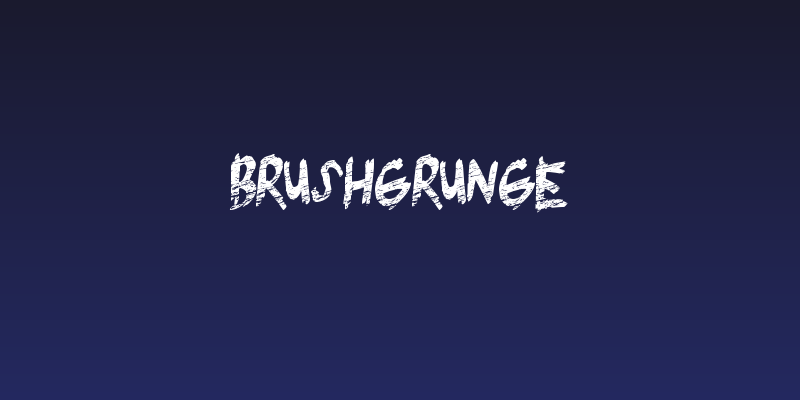 BrushGrunge Social Header