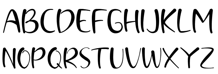 BrushKencurdemo Font OTHER CHARS