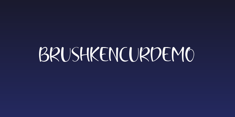 BrushKencurdemo Social Header