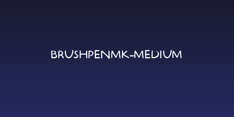 BrushPenMK-Medium Social Header