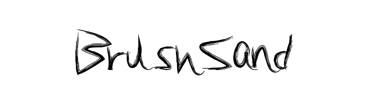 BrushSand  Descarca Fonturi Gratis