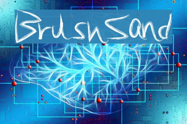 BrushSand Example 3
