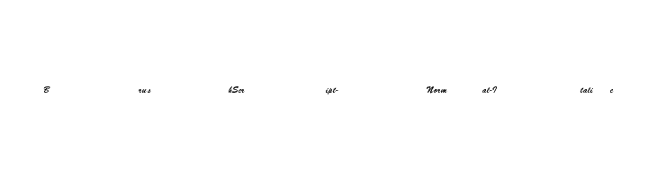BrushScript-Normal-Italic  لخطوط تنزيل