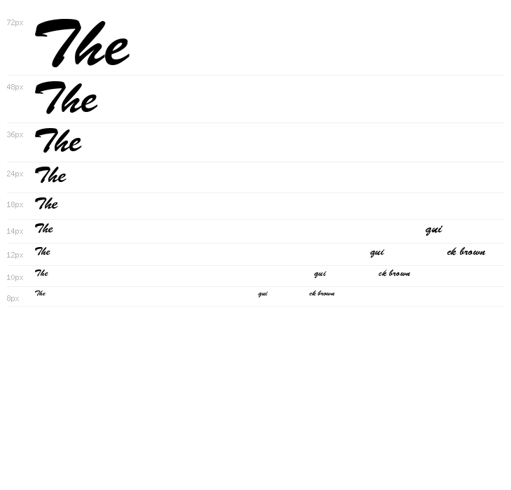 BrushScript-Normal-Italic Waterfall