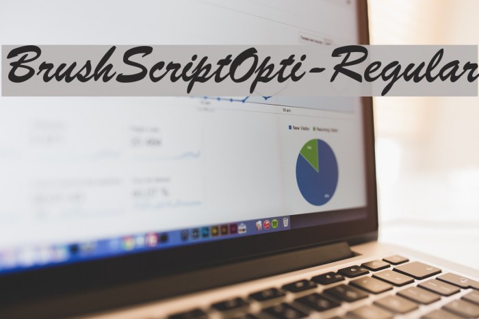 BrushScriptOpti-Regular Font examples