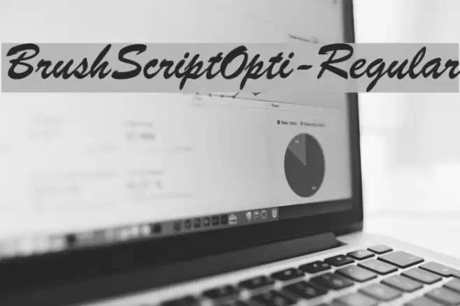 BrushScriptOpti-Regular Font examples