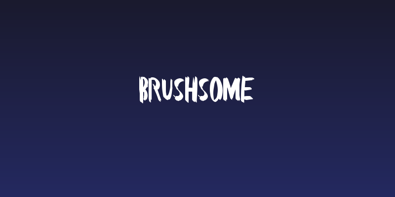 BrushSome Social Header