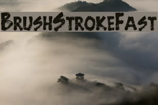 BrushStrokeFast Example 1