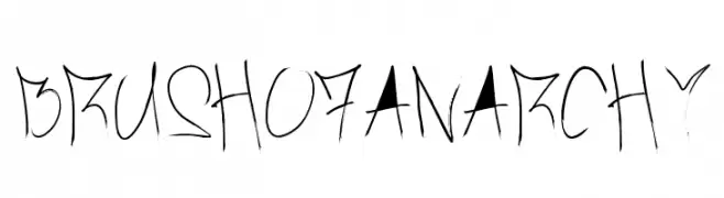 Brush_Of_Anarchy  font caratteri gratis