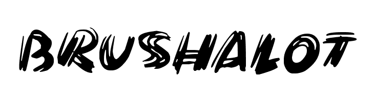 Brushalot  免费字体下载