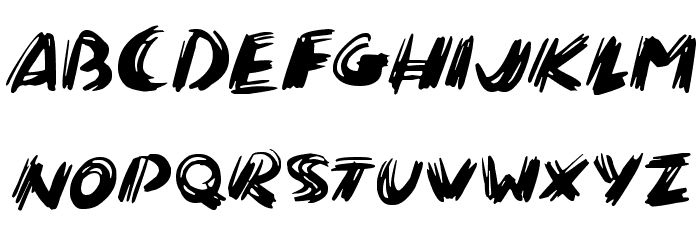 Brushalot Font Litere mici