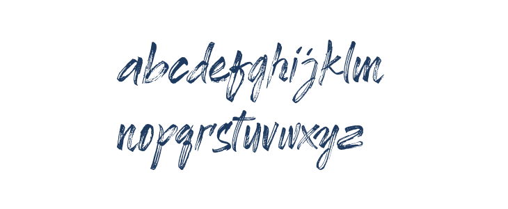 Brushbress Lowercase