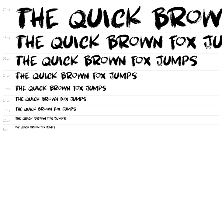 Brushcrazy DEMO Regular Waterfall