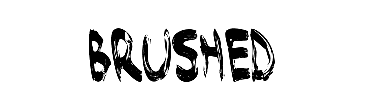 Brushed  Descarca Fonturi Gratis