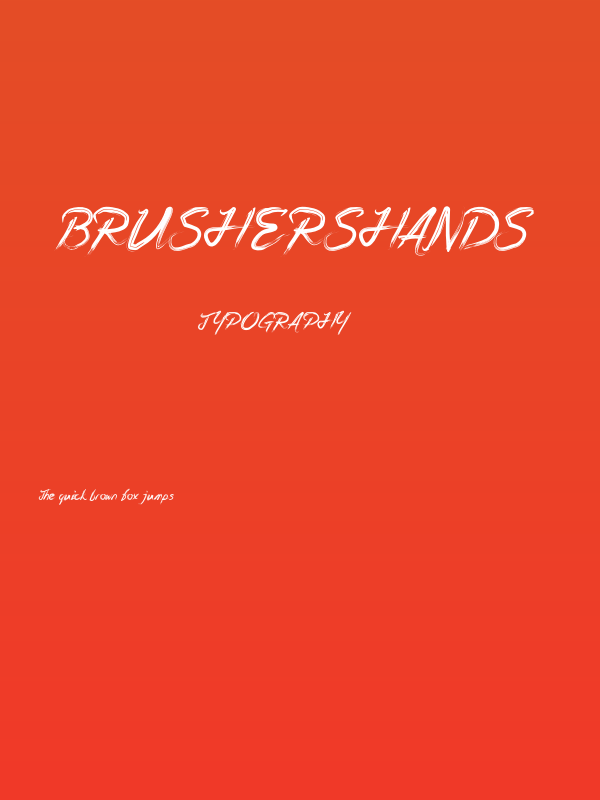 BrushersHands Poster