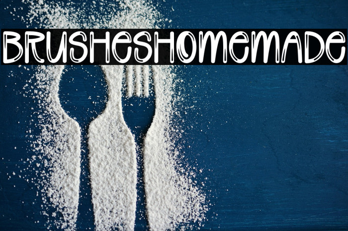 Brushes Homemade Example 2