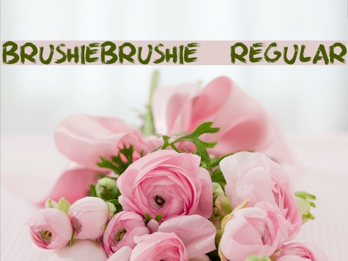 BrushieBrushie-Regular Example 3