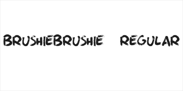 BrushieBrushie-Regular Logo