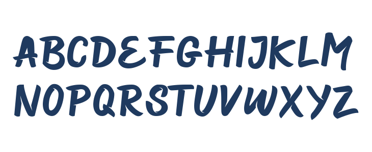 Brushill Lowercase