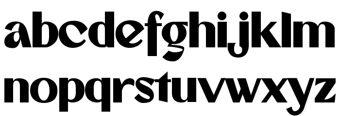 Brushnova Demo Font LOWERCASE