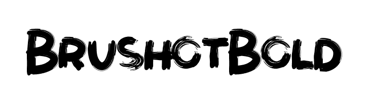 Brushot Bold  font caratteri gratis