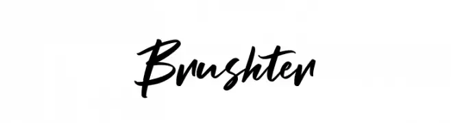 Brushter  नि: शुल्क फ़ॉन्ट्स डाउनलोड