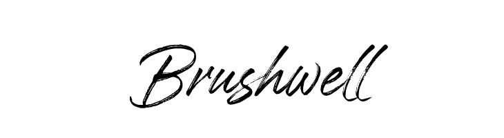 Brushwell  Frei Schriftart Herunterladen