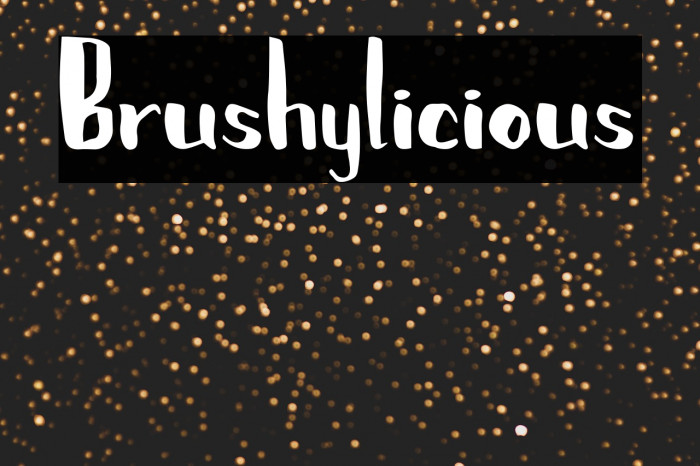 Brushylicious Example 1