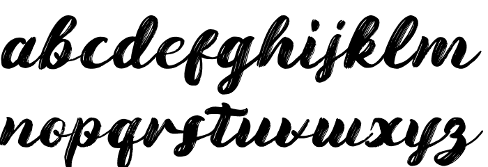 Bruskest DEMO Regular Font LOWERCASE