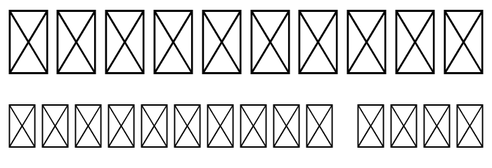 Brusly Name Demo Sanserif Font OTHER CHARS