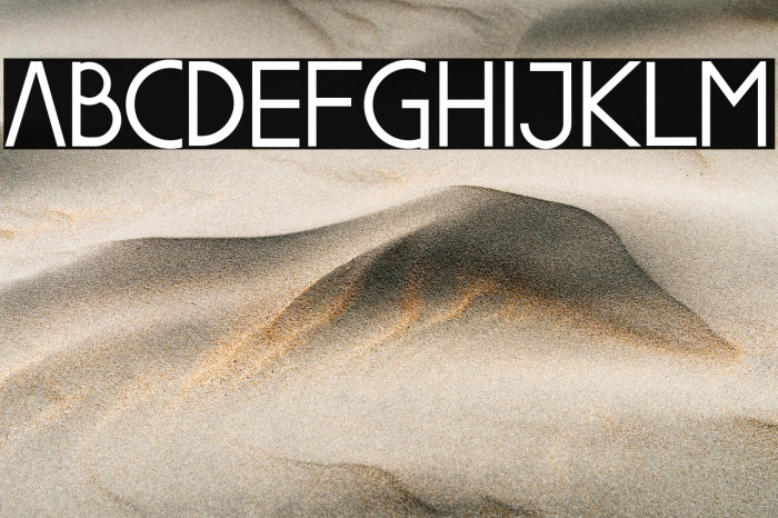 Brusly Name Demo Sanserif Example 3