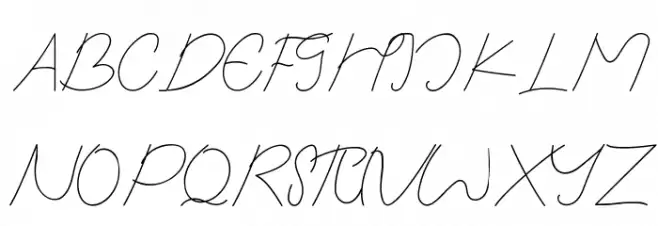 Brusly Name Demo Signature Schriftart Groß