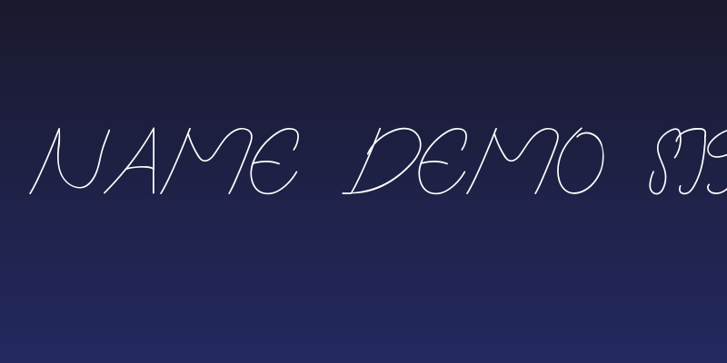 Brusly Name Demo Signature Social Header