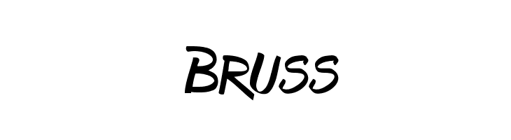 Bruss Font