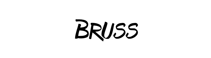 Bruss  免费字体下载