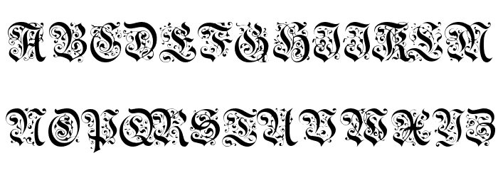 BrusselsTitlingCaps Font LOWERCASE