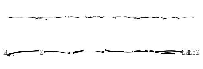 Brusthy Swash Font LOWERCASE