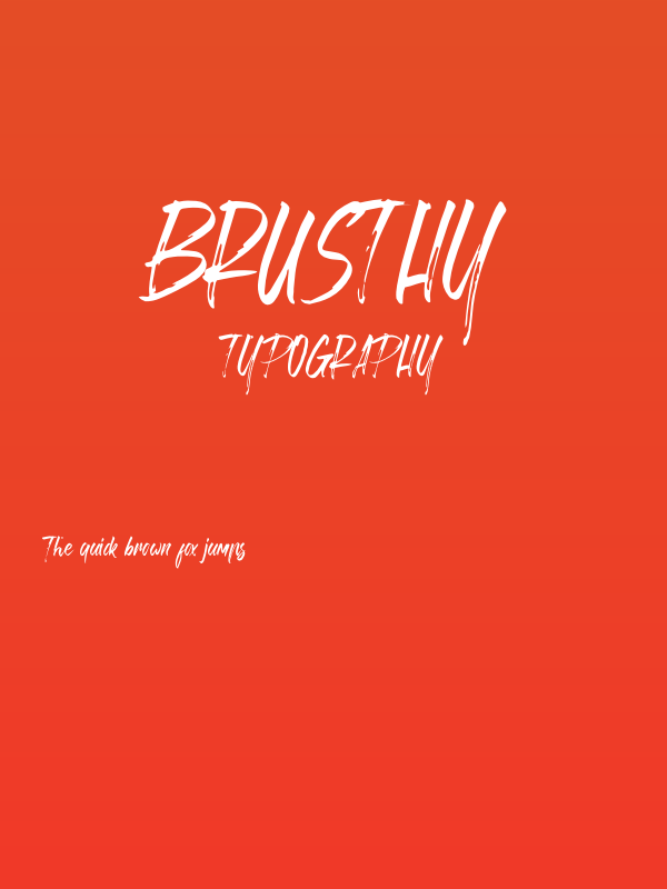 Brusthy Poster