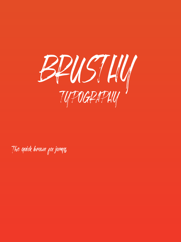 Brusthy Poster
