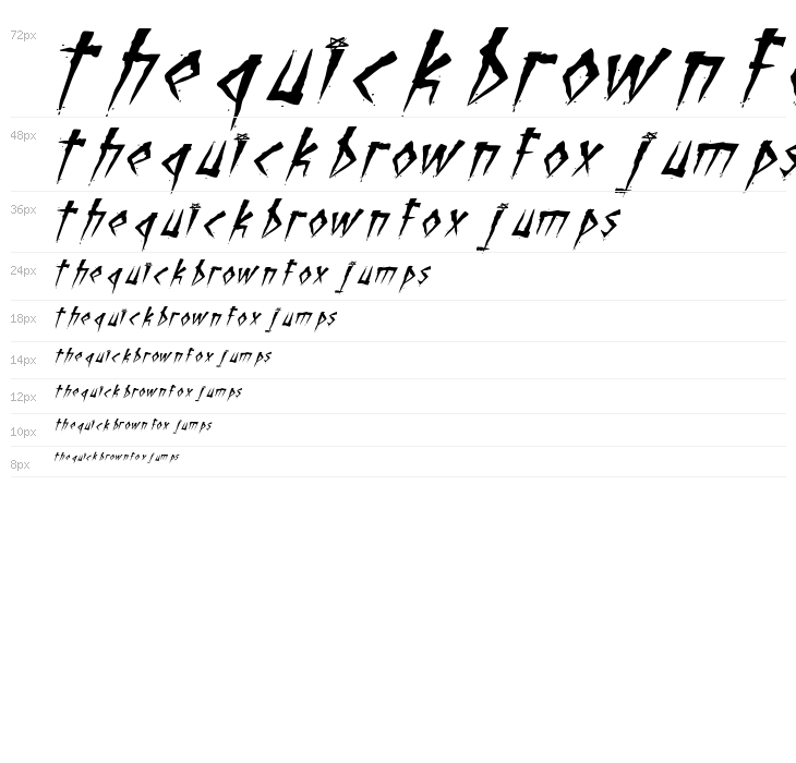 Brutal Brushstrokes One Waterfall