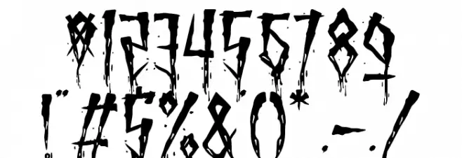 Brutal Brushstrokes Two Caratteri ALTRI CARATTERI