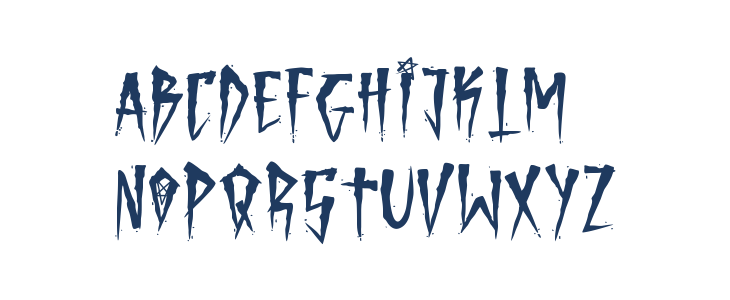 Brutal Brushstrokes Uppercase