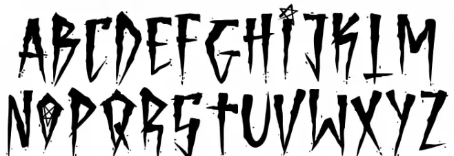 Brutal Brushstrokes Fonte MAIÚSCULAS