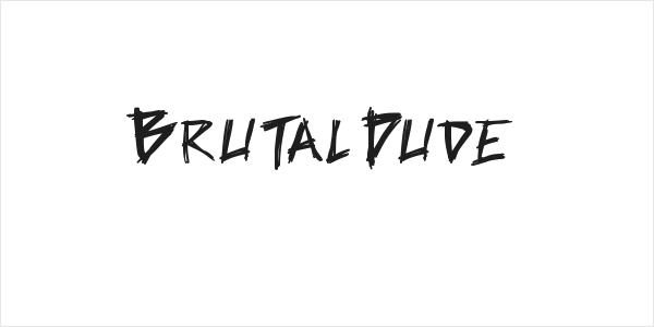 Brutal Dude Logo