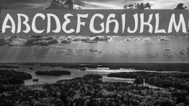 Brutal GG Font examples