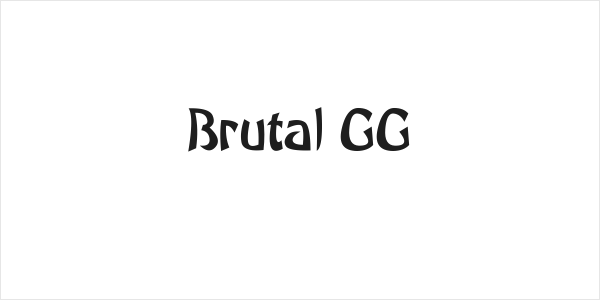 Brutal GG Logo