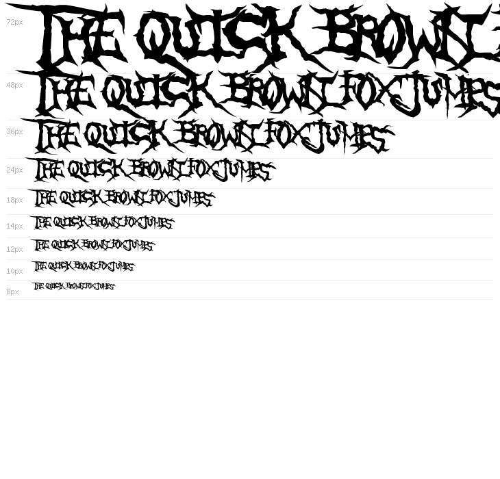 Brutal Tooth Waterfall