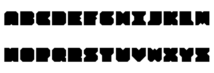Brutalism Font LOWERCASE