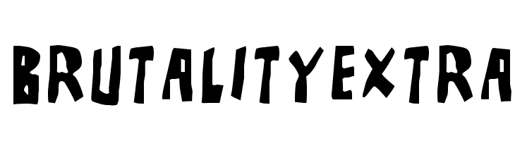 BrutalityExtra Font