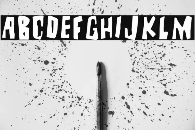 BrutalityExtra Font examples